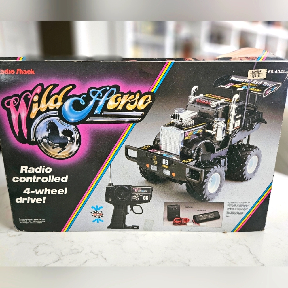 Radio Shack Wild Horse Radio Control Truck With Box